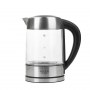Adler | Kettle | AD 1247 NEW | With electronic control | 1850 - 2200 W | 1.7 L | Stainless steel, glass | 360° rotational base | - 6